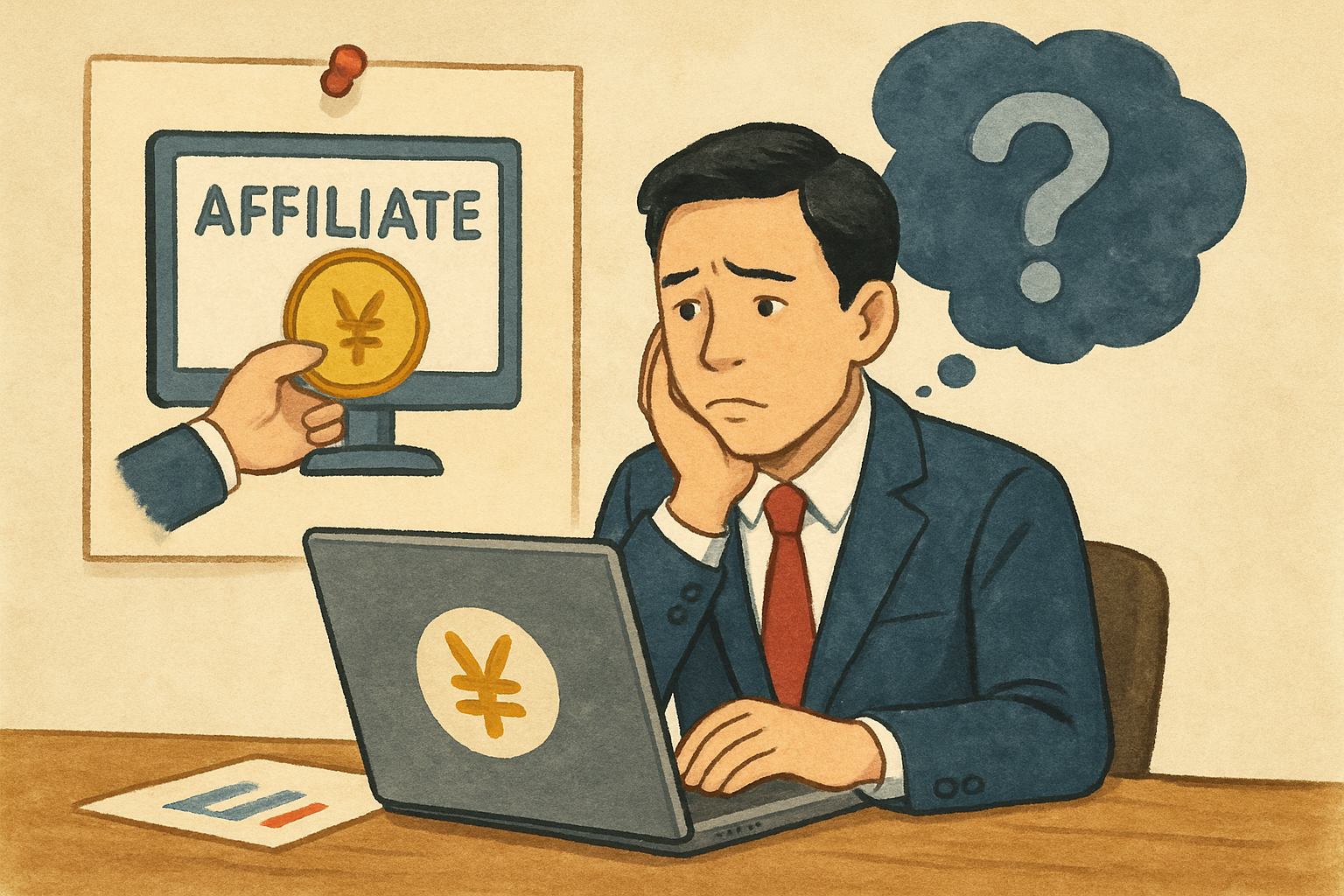 なぜ多くの人がアフィリエイトで稼げないのか